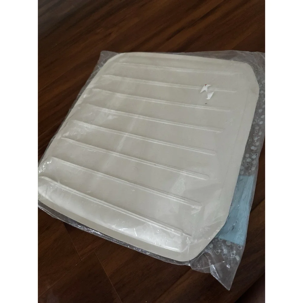 Vintage Martha Stewart Everyday Dish Drainer Tray Beige NIP 2003 Sealed